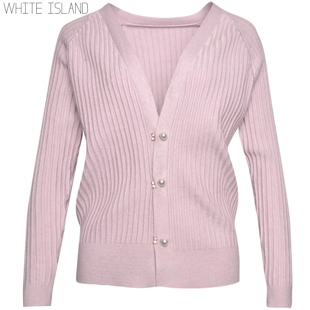 Bianco Maglione Caldo Donne Dell Maglia Cardigan Lavorato A Delle gBrBqSwPx