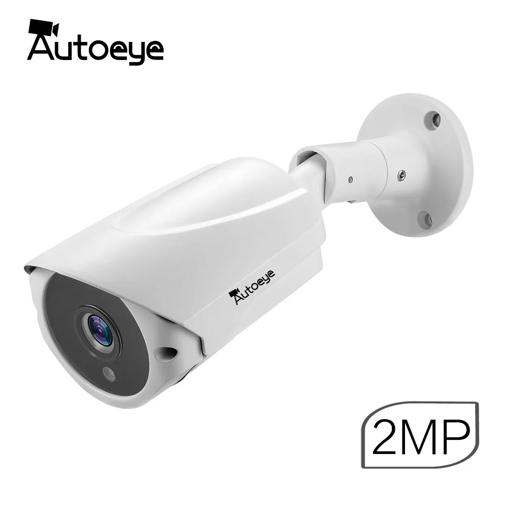 Autoeye H.265 IP камера POE SONY IMX323 HD 1080P камера видеонаблюдения Поддержка 128 ГБ TF Карта