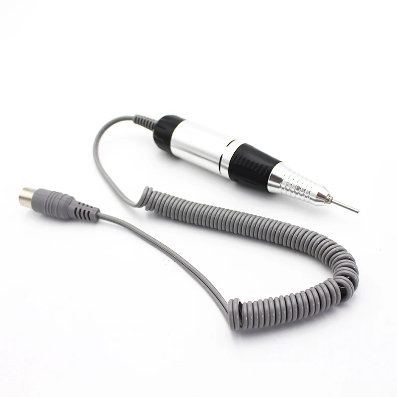 Skup Pro Electric Nail Art wiertarka Pen DC 12V uchwyt pilnik polski maszyna do mielenia rękojeść Manicure narzędzie do pedicure akcesoria do wiertarek do paznokci