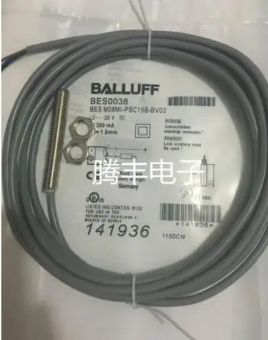 

FREE SHIPPING 100% NEW BES M08MI-PSC15B-BV06 Proximity Switch Three-wire PNP Normally Open Sensor