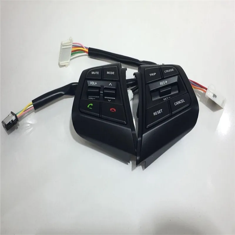 

Steering Wheel Control Buttons Remote Cruise Control Bluetooth Button with Wire For Hyundai ix25 (creta) 1.6L