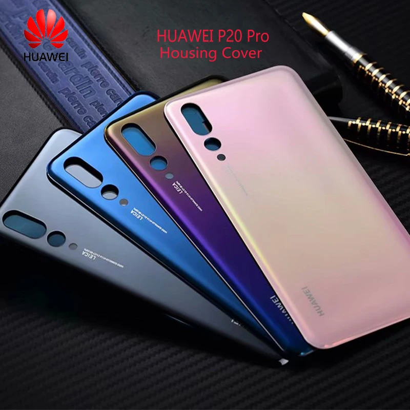 

100% Original For HUAWEI P20 Pro Back Battery Cover Case 3D Glass Rear Door Housing Cover Case Replacement for huawei p 20 pro
