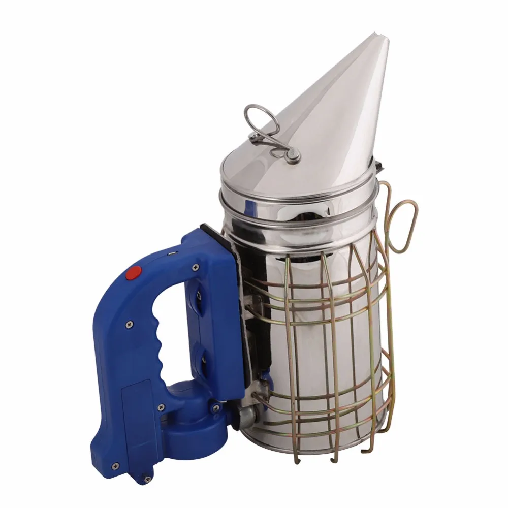 

Beekeeping Tool Rechargeable Stainless Steel Electric Bee Smoker Transmitter Kit Electric BeekeepingTool Brand New