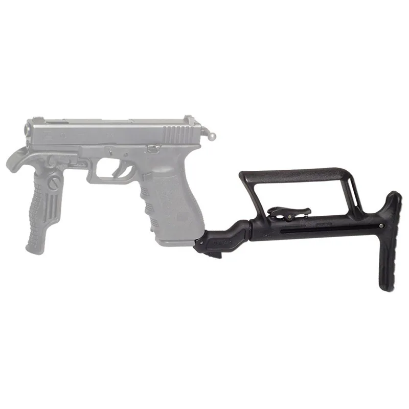 

Airsoft Auxiliary Tactical Competitive Adapter Plastic ButtStock Glock Paintball Parctical Durable Extra Adapter for Glock G17