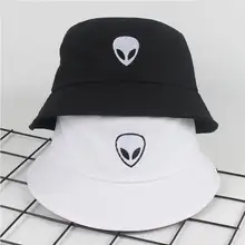 Черный белый твердые чужой Панама унисекс Боб Кепки s хип-хоп осень Для мужчин wo Для мужчин летняя Панама Sun пляжа Панама для рыбалки Hat