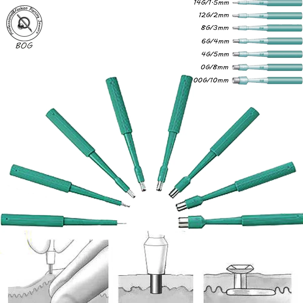 BOG1Pc Sterilized Disposable Biopsy Dermal Punch Punches Professional