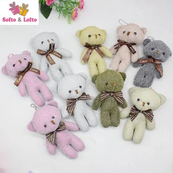 

NEW 10pcs shinning teddy bear pendants,car styling decoration,wedding birthday party favor promotion gifts girl boy friend child