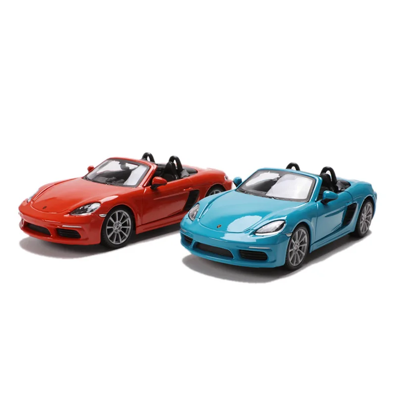 Bburago 1:24 металлическая модель супер игрушечного автомобиля для Porsc 718 с