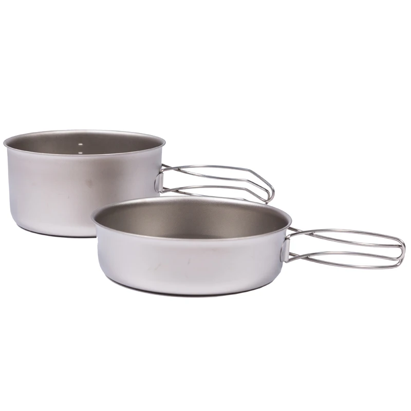 titanium backpacking cookware set