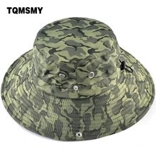 TQMSMY тактический страйкбол Снайпер камуфляж Boonie шапки непальская Кепка военные мужские s ведро шляпа Пешие прогулки Солнцезащитные шапки для мужчин TMP23