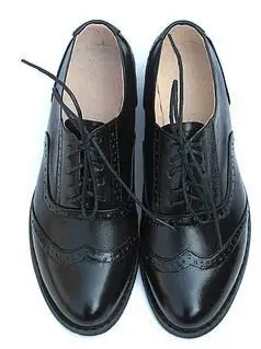 Всесезонные популярные фирменные дизайнерские винтажные Туфли-оксфорды из натуральной кожи смешанных цветов; цвет черный, белый; женские туфли-Дерби из воловьей кожи на плоской подошве; skor