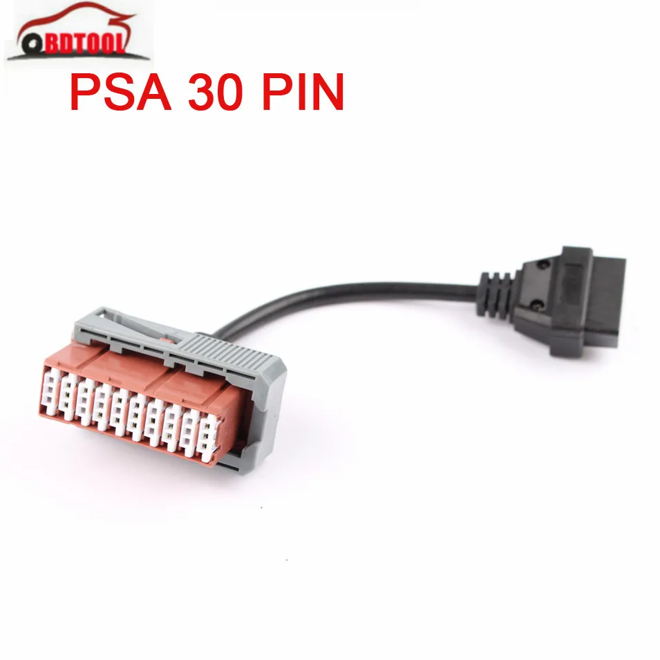 

Newest Lexia 3 PSA30 Pin PP2000 To 16 Pin OBD2 PSA 30 Cable Adapter Connector