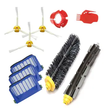 

Replacement Kit Bristle Brushes Parts Accessories for iRobot Roomba 610 611 627 620 630 650 Vacuum 600 Series