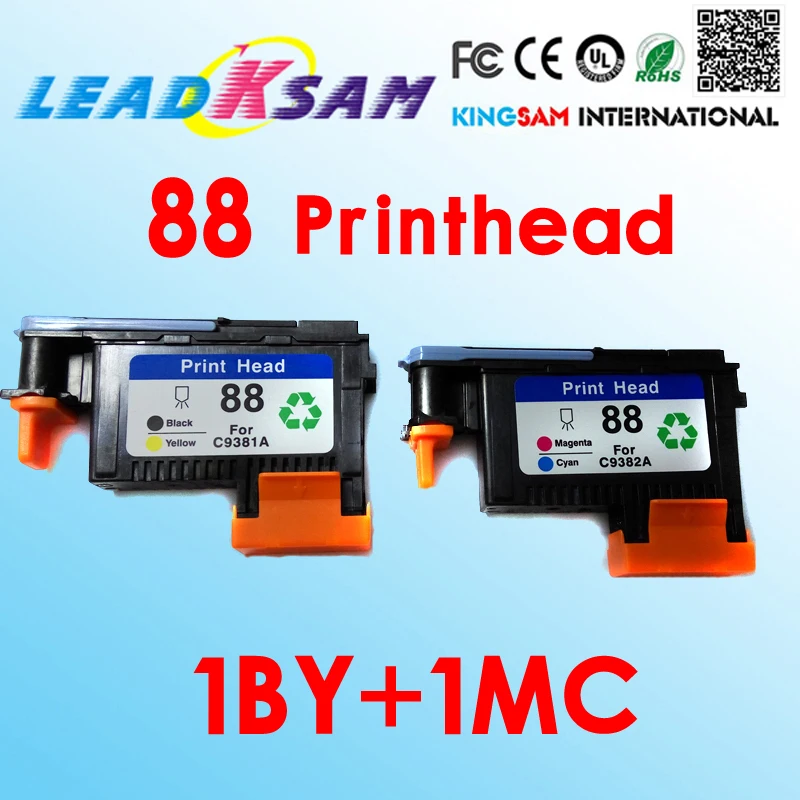 Совместима с печатающей головкой hp88 для 88 C9381A C9382A Officejet Pro K5400 K550 K8600 L7480 L7550 L7580 L7590