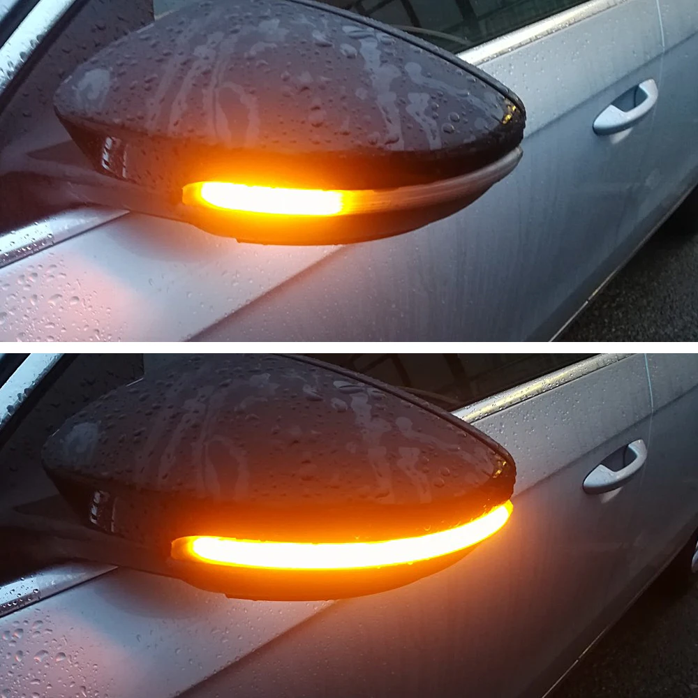 

Left & Right LED Side Wing Rearview Mirror Indicator Blinker Repeater Light For VW Passat B7 CC Scirocco Jetta MK6 EOS