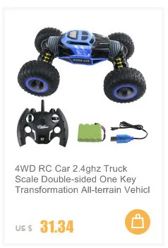 Высокое качество 9125 4WD 1/10 RC гоночный автомобиль с высокой скоростью 46 км/ч Электрический сверхзвуковой грузовик внедорожник багги игрушки РТР