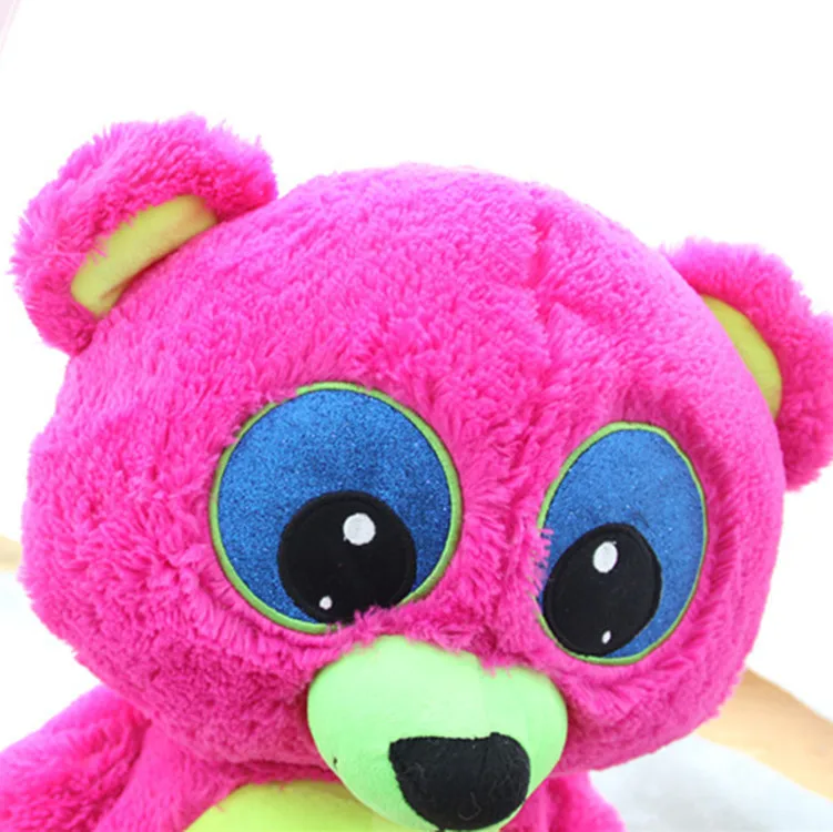 Fluorescente de kawaii oso de peluche 70 cm pequeño peluche Juguetes animales rellenos oso Muñecas suave niños Juguetes niños regalo peluche