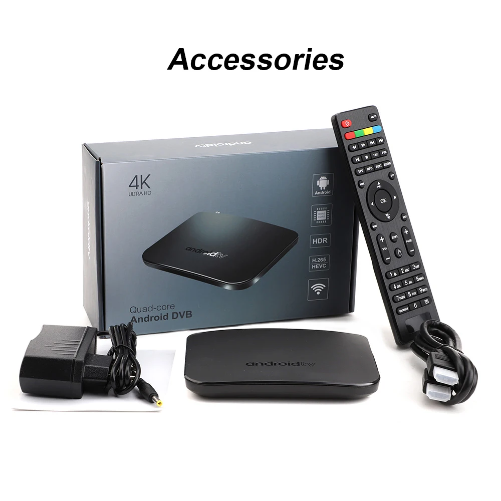 SZBOX MECOOL M8S PLUS DVB-T2/T Android TV Box Amlogic S905D Quad Core 1GB 8GB 1080p 4K 30fps Youtube Google Play Store Netflix