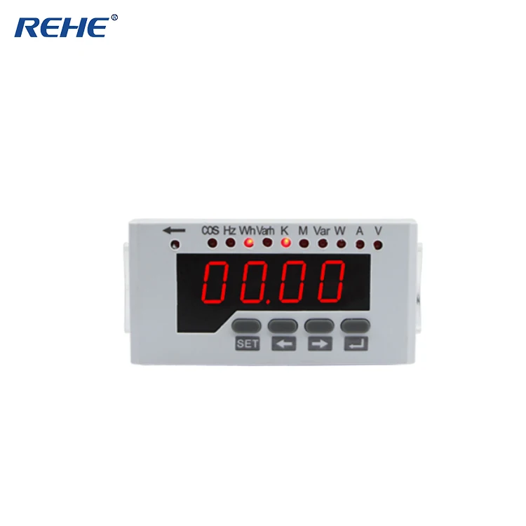 

REHE RH-D51 96*48MM Intelligent Analog AC Ammeter Electricity Autometer Power Monitor Multifunctional Meter