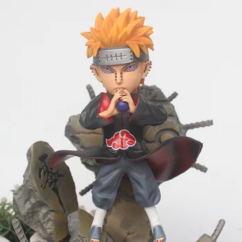 

Anime NARUTO Pein Bust Pain Akatsuki SD Action Figure PVC Collectible Model Toy 25 CM