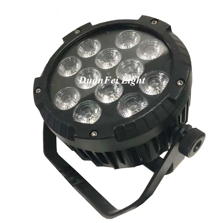 12 led flat par