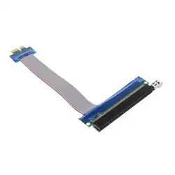 Гибкий плоский кабель PCIe PCI Express 1x до 16x расширитель Riser FFC PCI-E 1x-16x-L059 Новый горячий