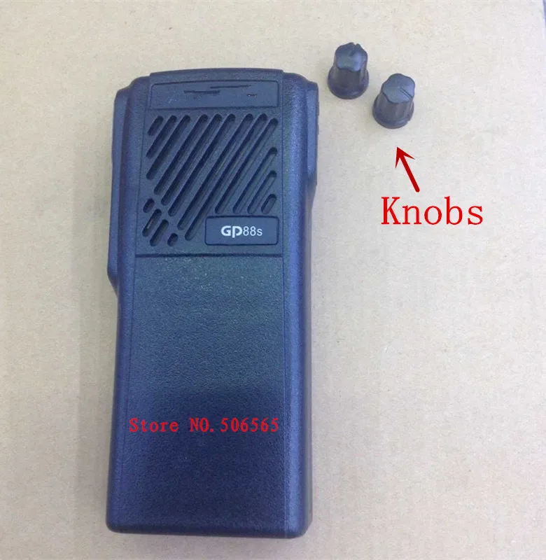 Honghuismart корпус передняя часть корпуса для motorola gp88s иди и болтай walkie talkie с 2 ручками черный цвет