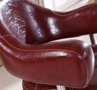 Upscale hairdressing chair adjustable pedal barber chair special hair salon chair lift 