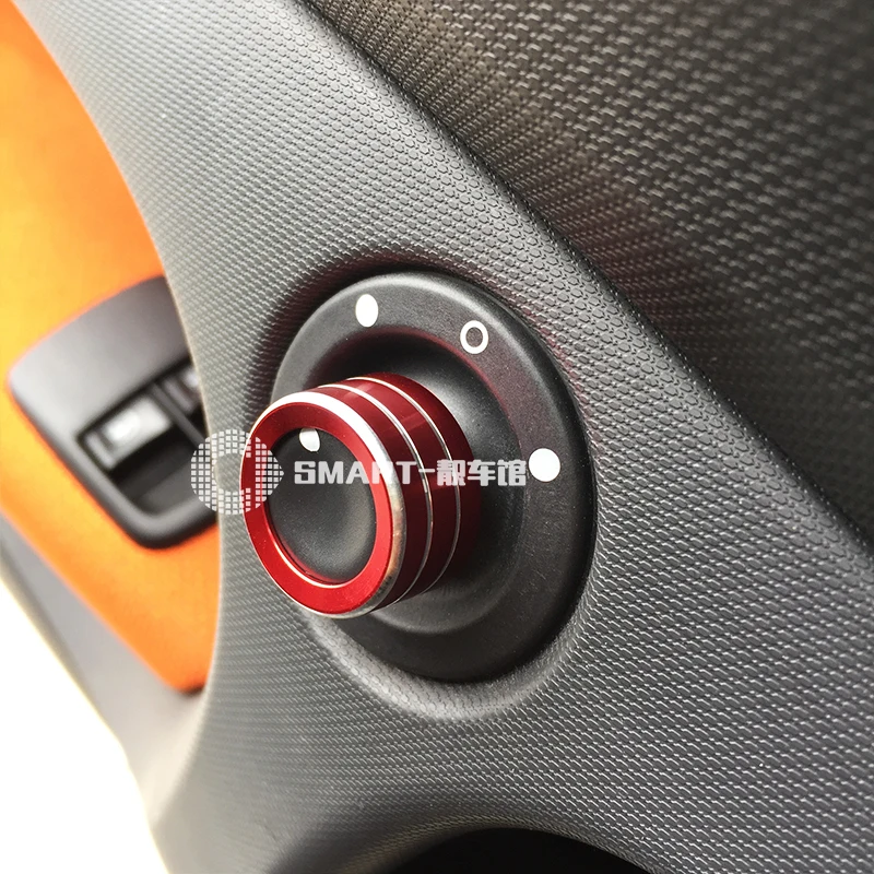 Автомобильные аксессуары 2015 2017 Smart 453 Fortwo Forfour кольцо с ручкой зеркала заднего