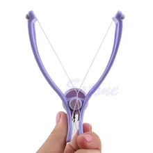 Эпилятор для удаления волос на лице с пружинной резьбой Defeatherer beauty инструмент для самостоятельного макияжа