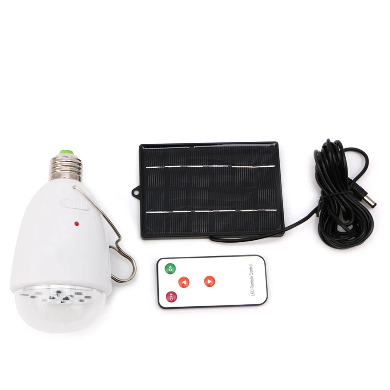 

12 LED Solar Power Light Dimmable Lamp Emergency Camping Remote Control Device