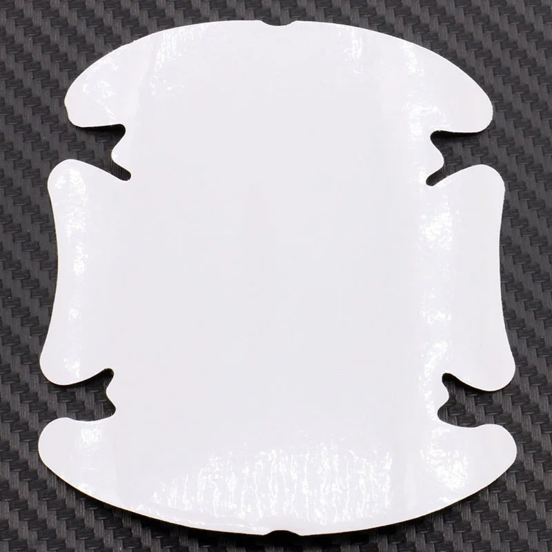 4pcs/set Invisible Clear Car Door Handle Paint Scratch Protector Guard Film Sheet