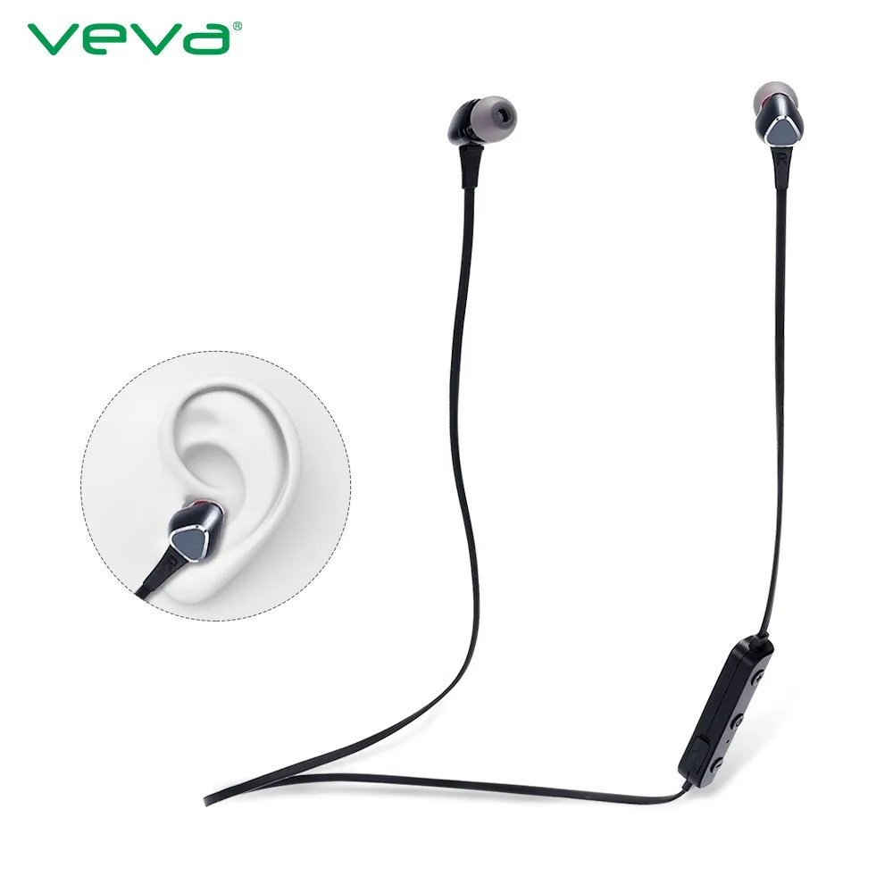 

VEVA Mini Portable Wireless 4.0 Bluetooth Cellphone Music Driving Headset for iPhone Samsung HTC Sony Media Player Earphone Mic