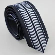 Yibei Coachella Галстуки тощий черный и синий и серебро в Вертикальную Полоску Средства ухода за кожей Шеи Галстуки узкий черный граничит Cravatta модные тонкие Средства ухода за кожей Шеи галстук