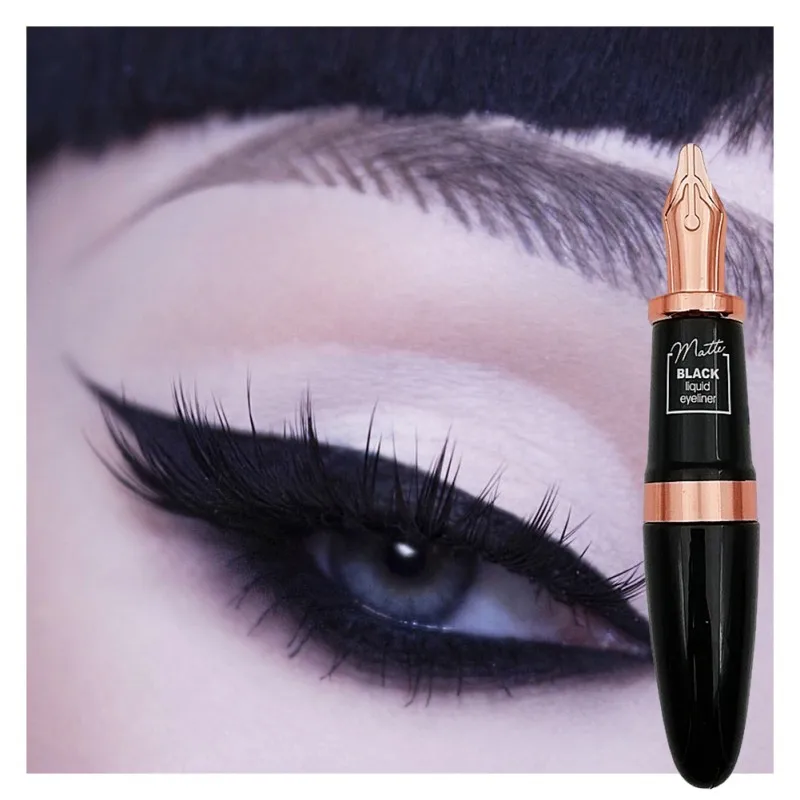 Waterproof Eyeliner Pen Super Slim Liquid Long Lasting Anti Smudge