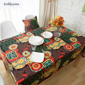 

Free Shipping Red Mediterrane Sunflower Tablecloth Toalha De Mesa Nappe Rectangulaire Concise Manteles Para Mesa Tafelkleed