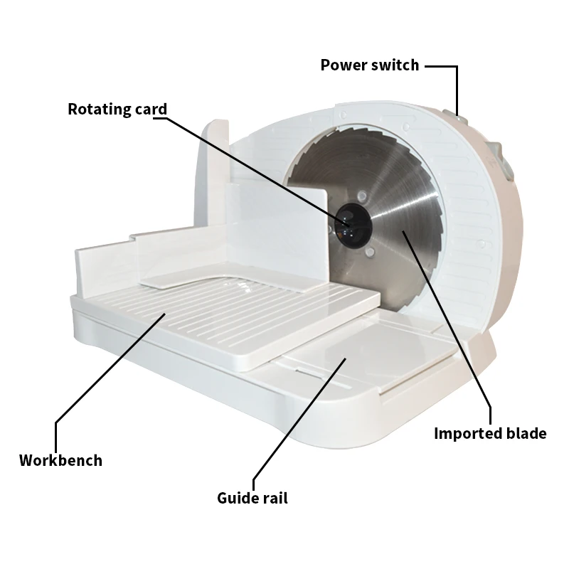 Электрический ломтерезка для замороженного мяса режущий прибор для измельчения мяса