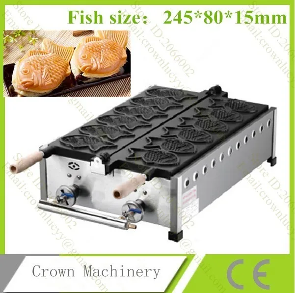 gas taiyaki waffle maker