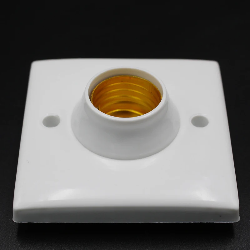 LED Lampholder E27 Screwed Lamp Base E27 Max 80W Bulbs Holder Socket