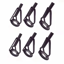 6 Размеры 30X телескопическая направляющая для удочки соленой воды для соленой воды, моря Удочка тяжелый смешанные ремонт наконечниками для керамики направляющее кольцо 2,2 мм-4 мм