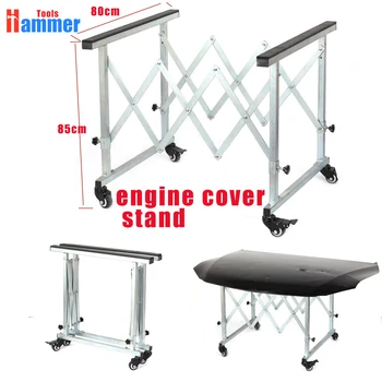 

adjustable engine cover stand Carbon steel Engine Cradle Wheels