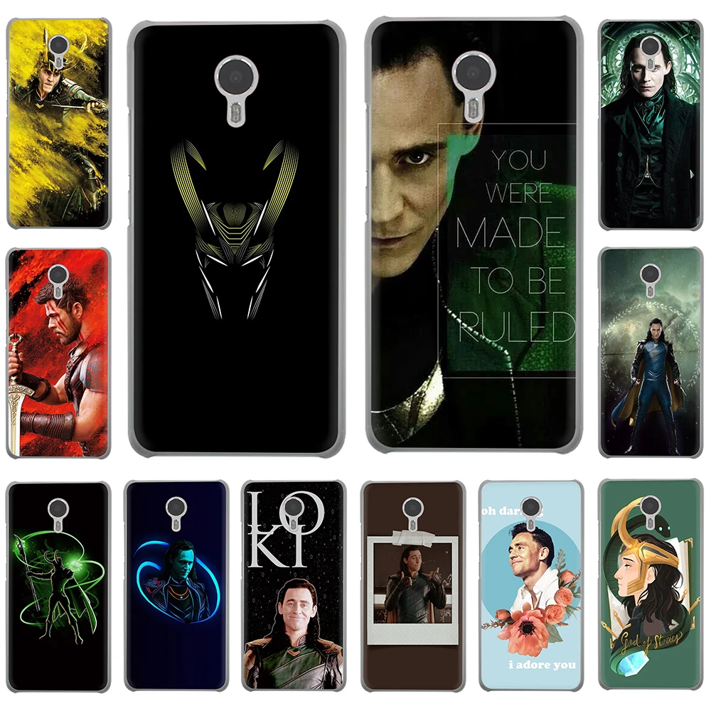 

Marvel Hero Loki Hard Phone Cover Case for Meizu M3 M3S Mini M3 M5 M6 Note M5C M5S M6S
