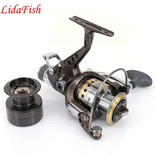 Новое спиннинговое колесо переднее и заднее тормозное колесо BR5000/6000 карповое колесо 10+ 1BB рыболовное колесо