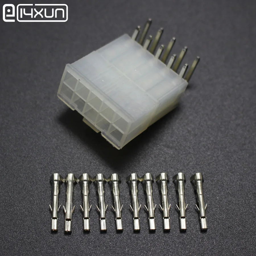 50set 4.2mm 5557 10P Right Angle Pin Wiring Electronic Connector 5569