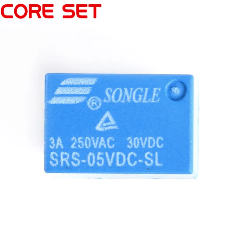 

10PCS SRS-05VDC-SL 05VDC-SL 4100 Blue 5V 6PIN Power Relays New original