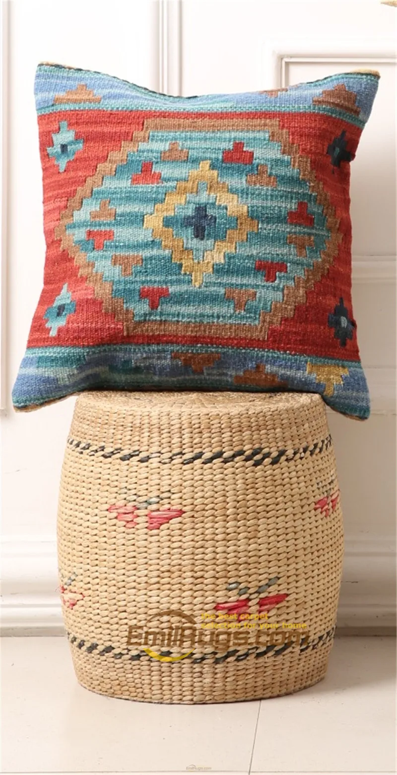 

Handmade Kilim Tribal Handwoven Hand Crafted Fine Sofa Chair Decor