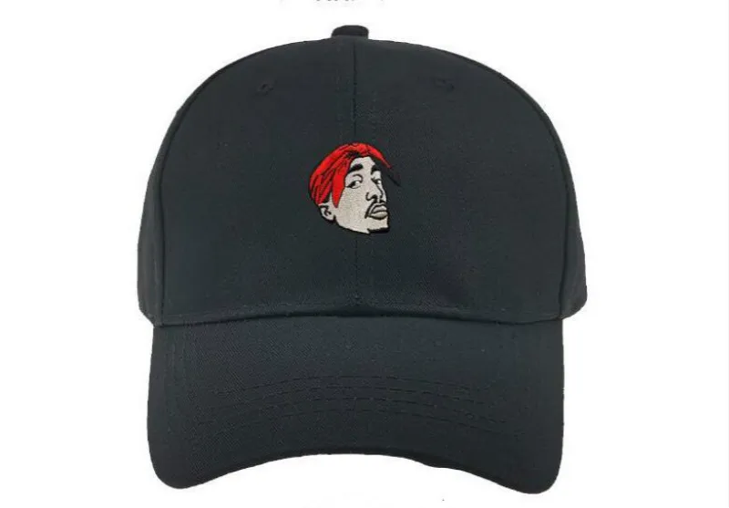 Бейсболка Tupac Shakur 2pac Dad, вышитая бейсбольная кепка с рисунком K Pop Snapback, Мужская шапочка из спандекса, бейсболка в стиле хип-хоп, Прямая поставка