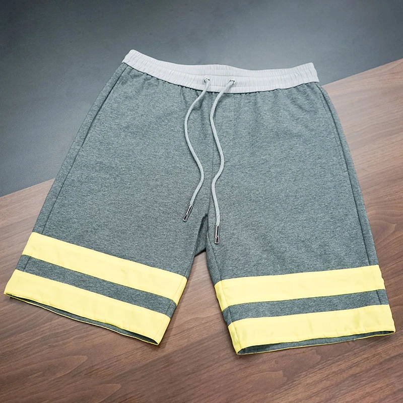 JBD хип-хоп американские мужские шорты кэжуал свободные хлопковые Лоскутные Шорты