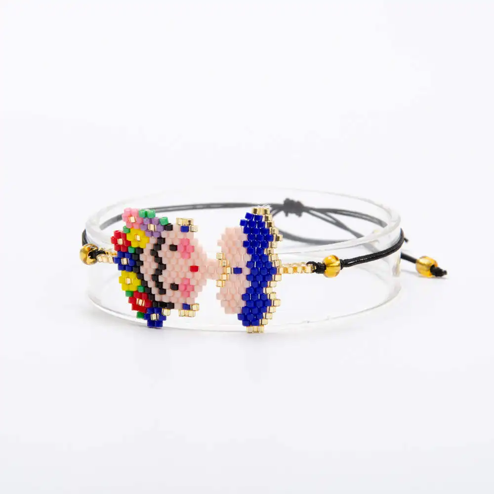 Go2boho Frida Bracelet MIYUKI Pulseras Mexican Jewelry Frida Bracelets Delica Beads Handmade Woven 2019 Women Gift Wholesale New
