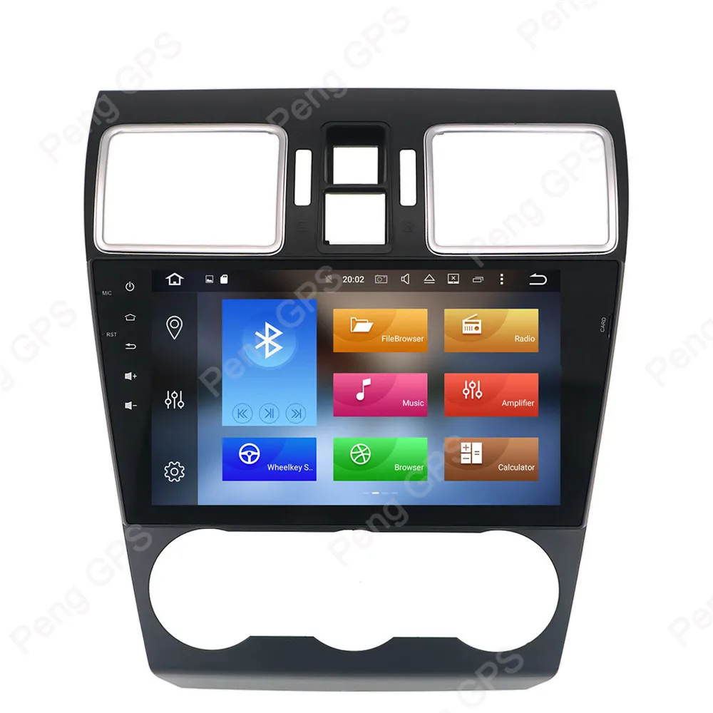 Cheap Octa Core 2 Din Stereo Android 8.0 Car Radio for Subaru Forester 2013 2014 GPS Navigation CD DVD Player FM  Headunit 1